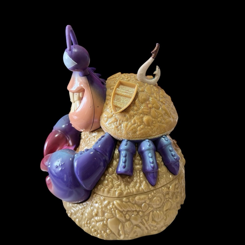 Moana Disney Tamatoa Crab Singing &‎ Lights Musical Jewelry Box Works! - Picture 3 of 8